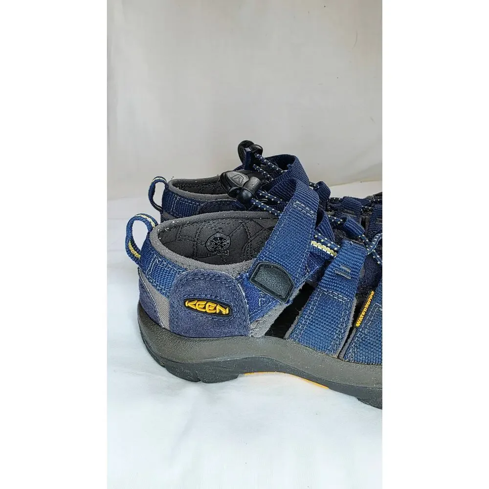 KEEN Newport H2 Waterproof Sandals Kids US 1 Blue Hiking Outdoor Shoes